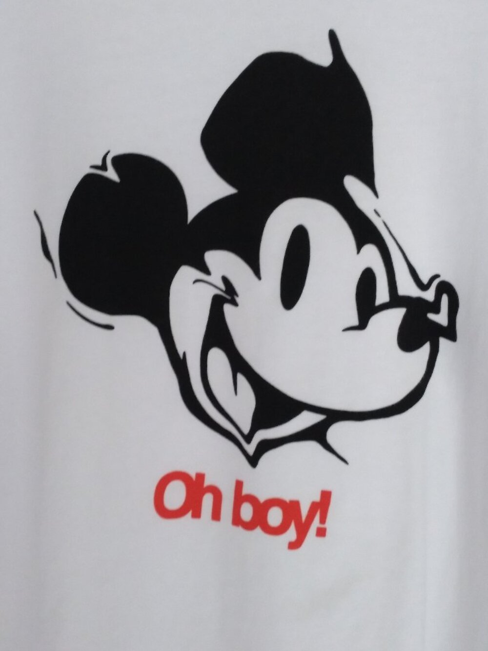 Zara/Disney Long Sleeve Mickey Mouse Tee Shirt